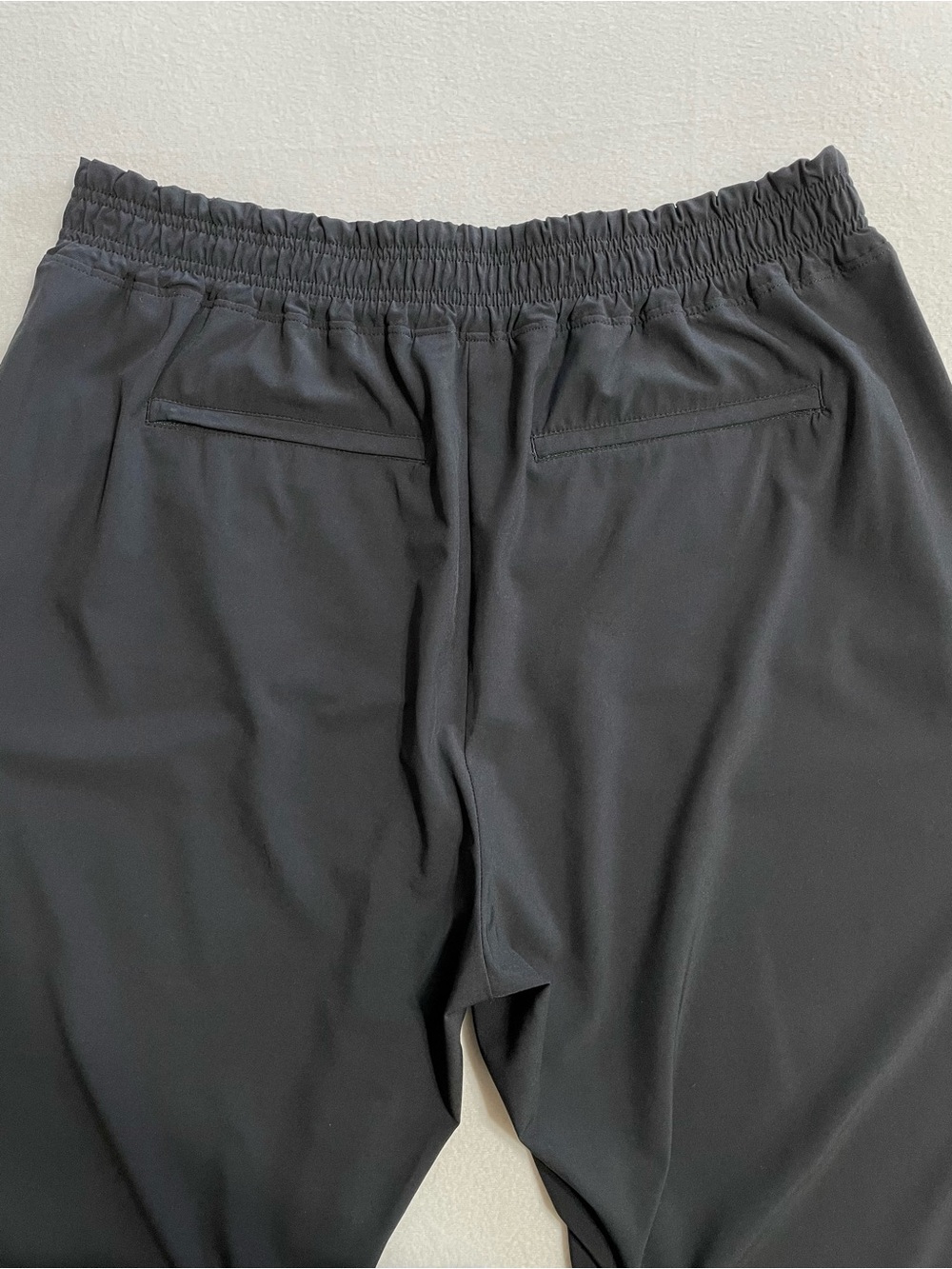 Athleta Brooklyn Wide Leg Crop Pants Black Elastic Waist Travel Athleisure - Picture 12 of 15